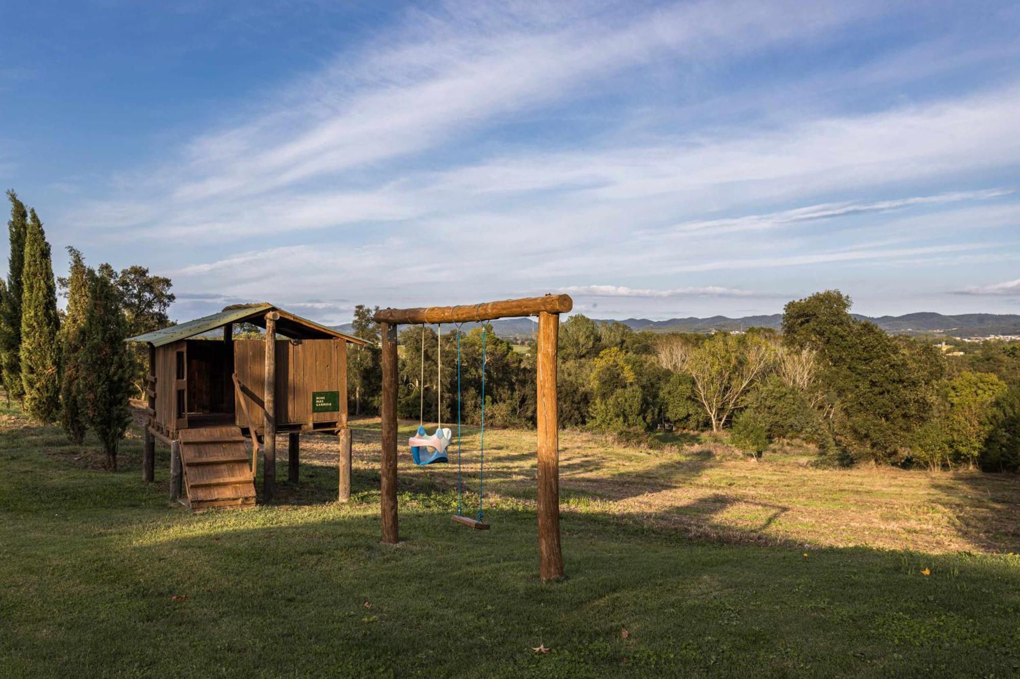 Mas Garriga Turisme Rural Vila Girona Quarto foto
